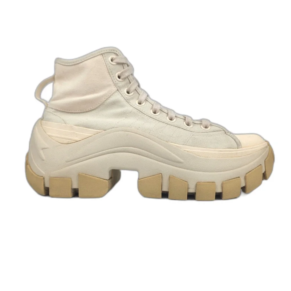 ADIDAS ORIGINALS Nizza HI XY22 Halo Ivory Lug Sole Sneaker 90s Y2k Streetwear